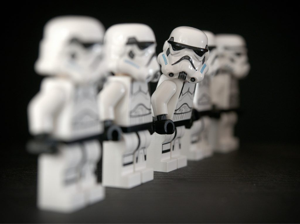 Star Wars LEGO stormtroopers