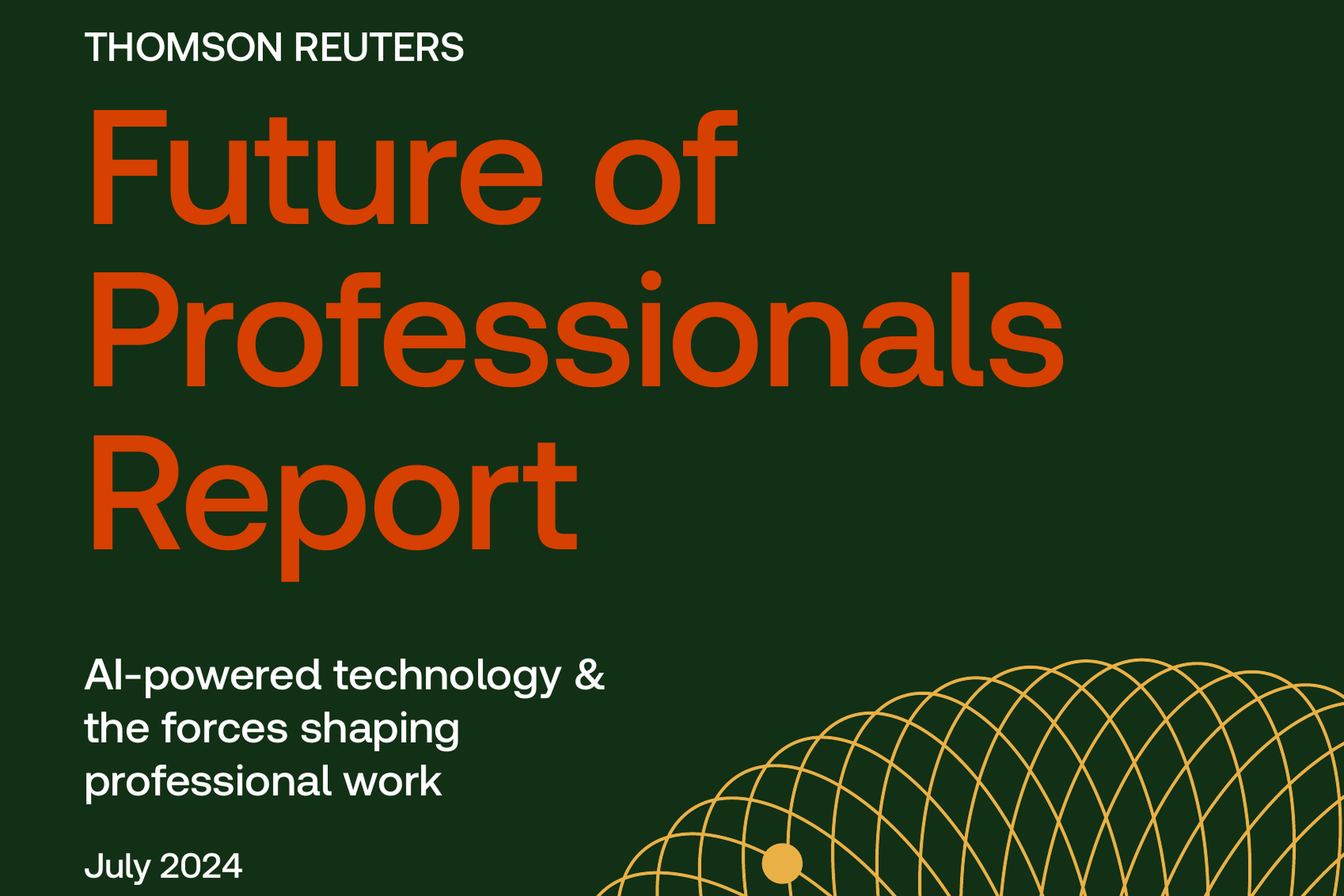 Future of Professionals Report 2024 by Thomson Reuters