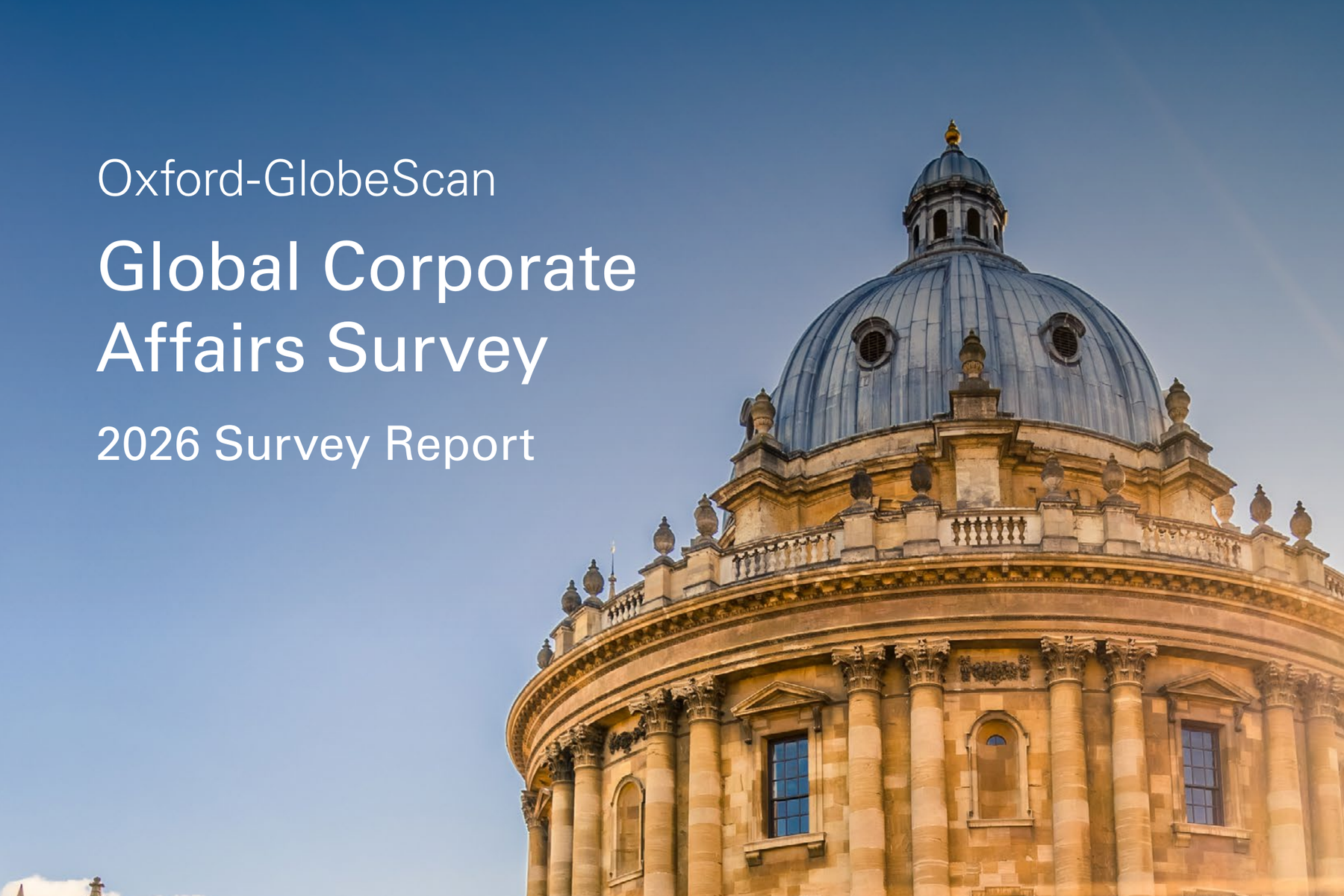 Global Corporate Affairs Survey 2026 by Oxford-GlobeScan